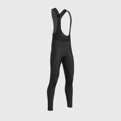 Fdx Duo Men's Black Thermal Padded Cycling Bib Tights