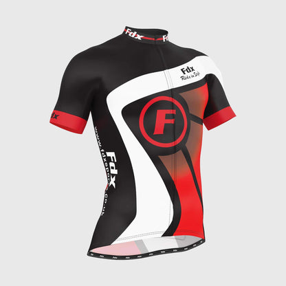 Fdx Signature Red Men's Short Sleeve Summer Cycling Jersey