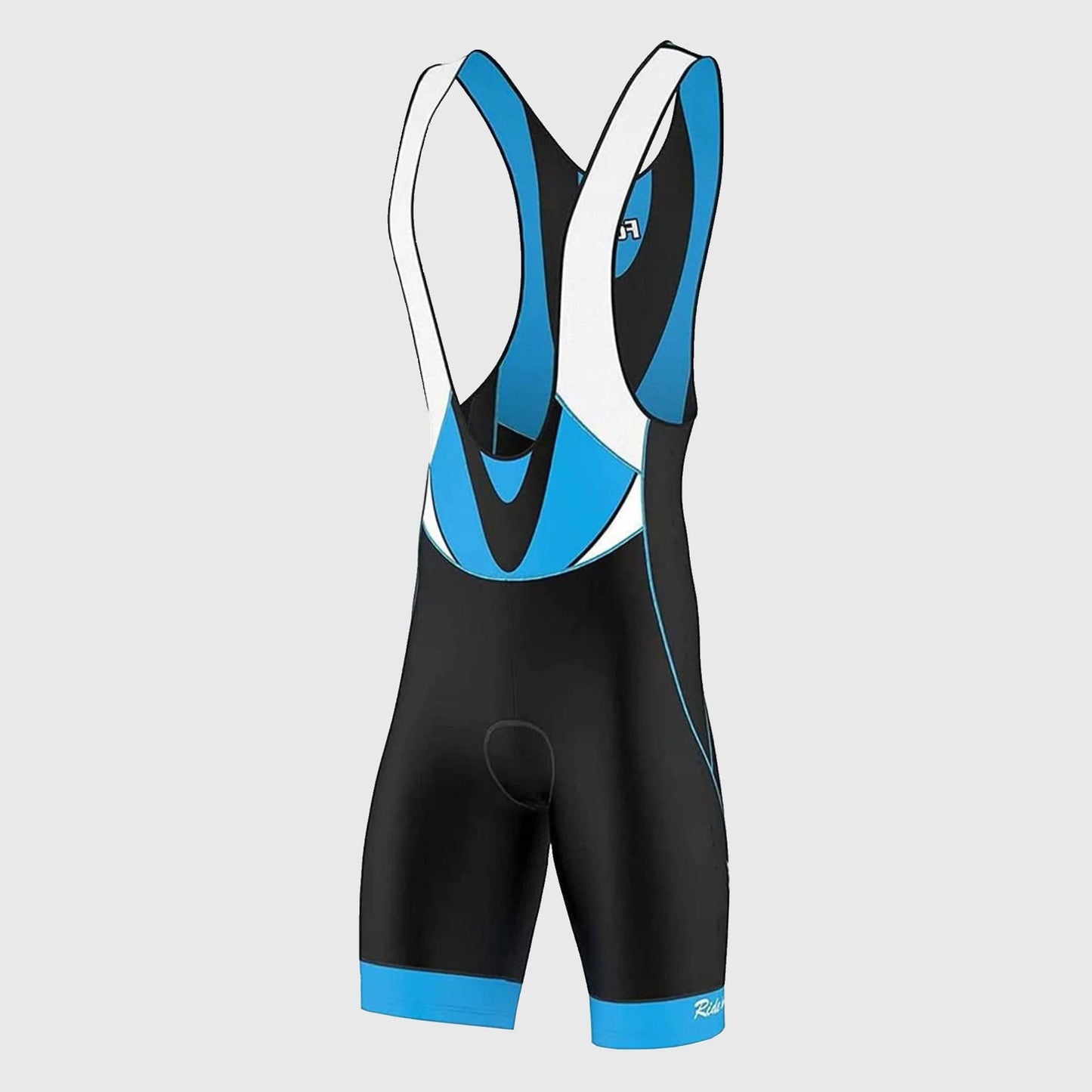 Fdx Velocity Blue Men's Summer Cycling Bib Shorts