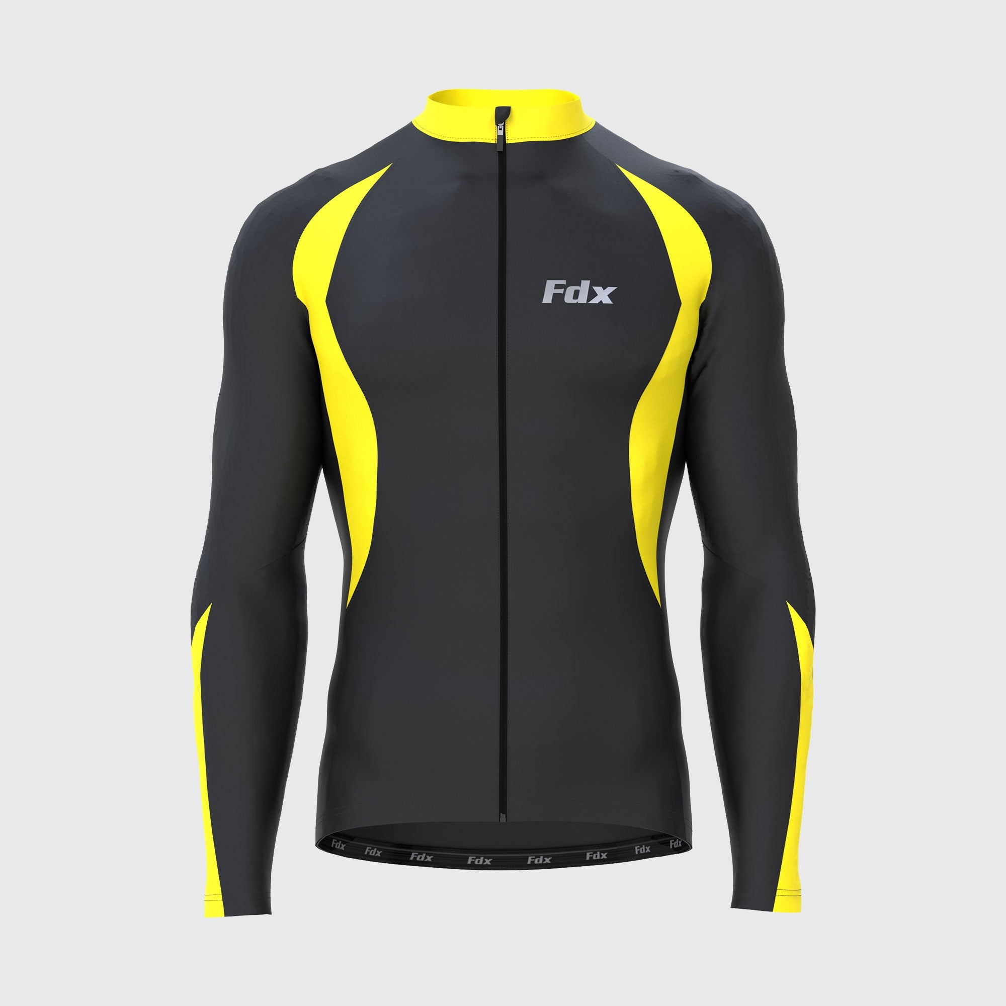 Buy Fdx Men's Long Sleeve Winter Cycling Jerseys | FDX Sports 